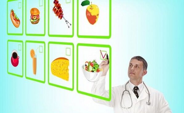 Créer un menu pour les exacerbations
