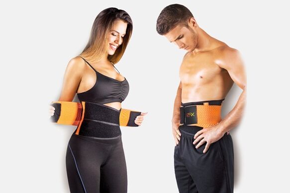 Ceinture effet sauna pour perdre du poids