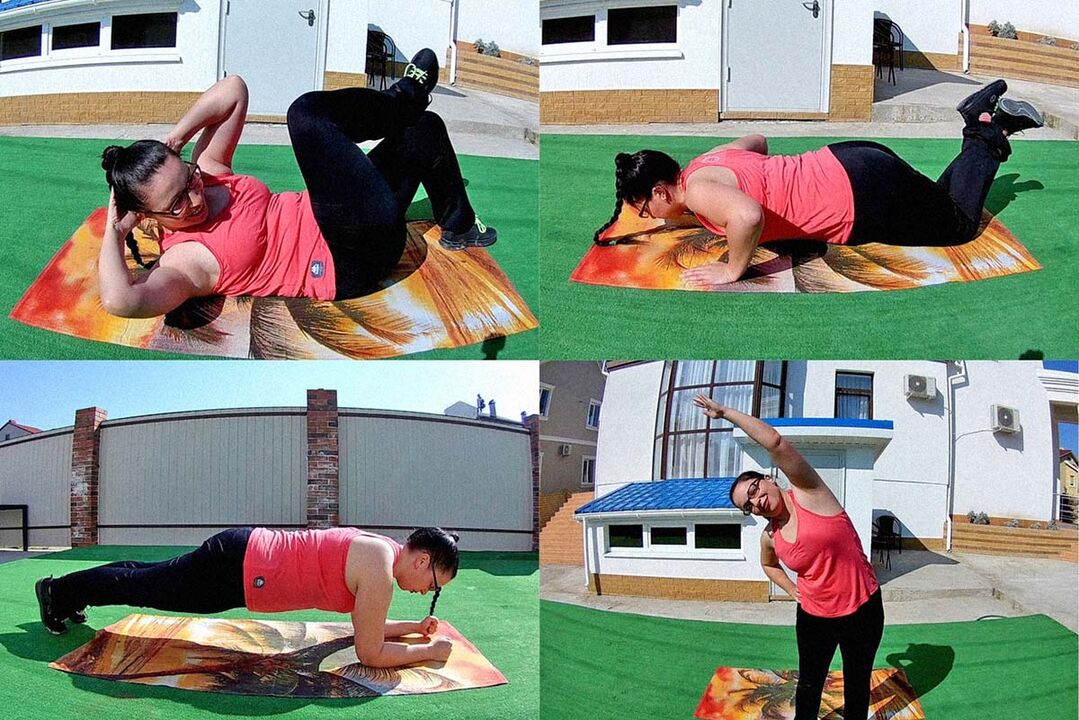 Exercices abdominaux