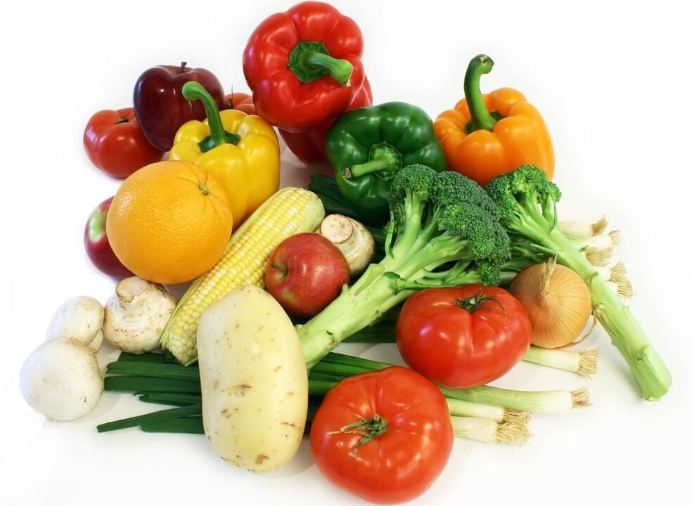 Légumes pour le régime Ducan